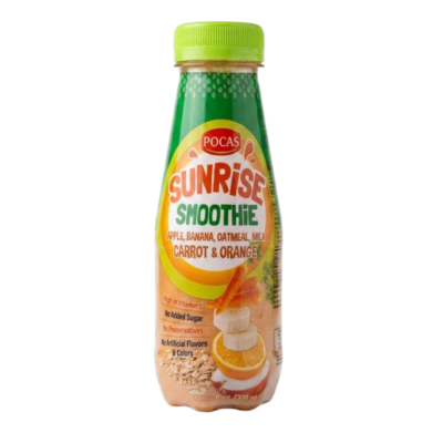 Pocas Sunrise Smoothie Carrot & Orange 12 / 300 Ml 10.1oz