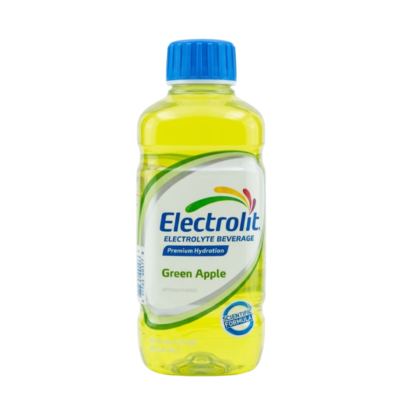 Suero Electrolit Manzana Verde /Green Apple Electrolyte Drink 12/21 oz