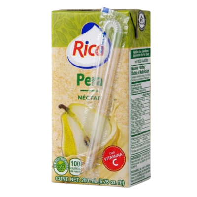 Rica Nectar De Pera / Pear Nectar 24/3PK 200 ml