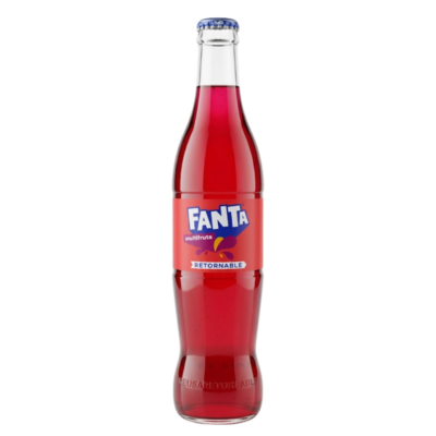 Fanta Sabor A Multifruta (Vidrio) / Multifruit Flavor (Glass) 24/16.9 oz (500ml)
