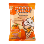 Josh Bosh Naranja Cono Marshmallow / Orange Jelly Filled Marshmallow Cone 24/3.53 oz