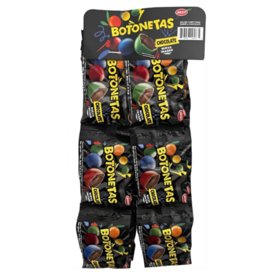 Best Botonetas Chocolate (Ristra) / Chocolate Candy Buttons 1 Ristra 12 U /0.32 oz (9 g)
