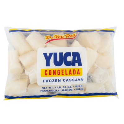 DMP Yuca Congelada y Pelada En Trozos / Frozen Peeled Yuca Chunks 6 / 4 Lbs
