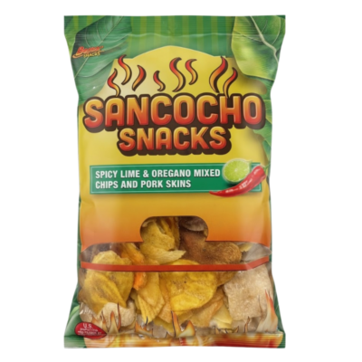 Bemar Sancocho Chile y Limon / Chili Lime Pork Skins 24/3 oz (85 g)
