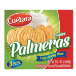 Cuetara Palmeras / Palmeras Cookies 12 / 1 Ib 1.62 oz (500 g)