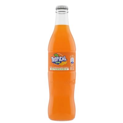 Tropical Naranja / Orange Flavor Soft Drink 24 / 12 oz (355 mL)