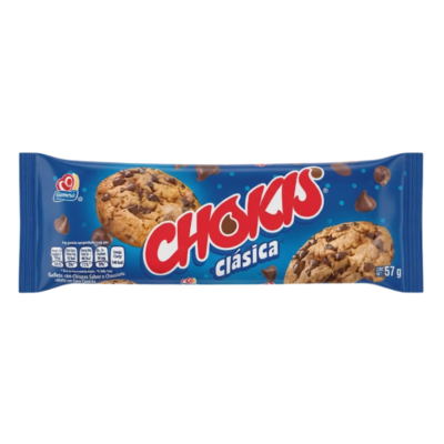 Gamesa Chokis Clasica / Chokis Clasica Chocolate Chip Cookies 60/2.01 oz (57 g)