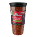 Las Ollas Michelada Mezcla de Salsa Negra / Michelada Cup Spicy Black Sauce Mix 12/3.57 oz